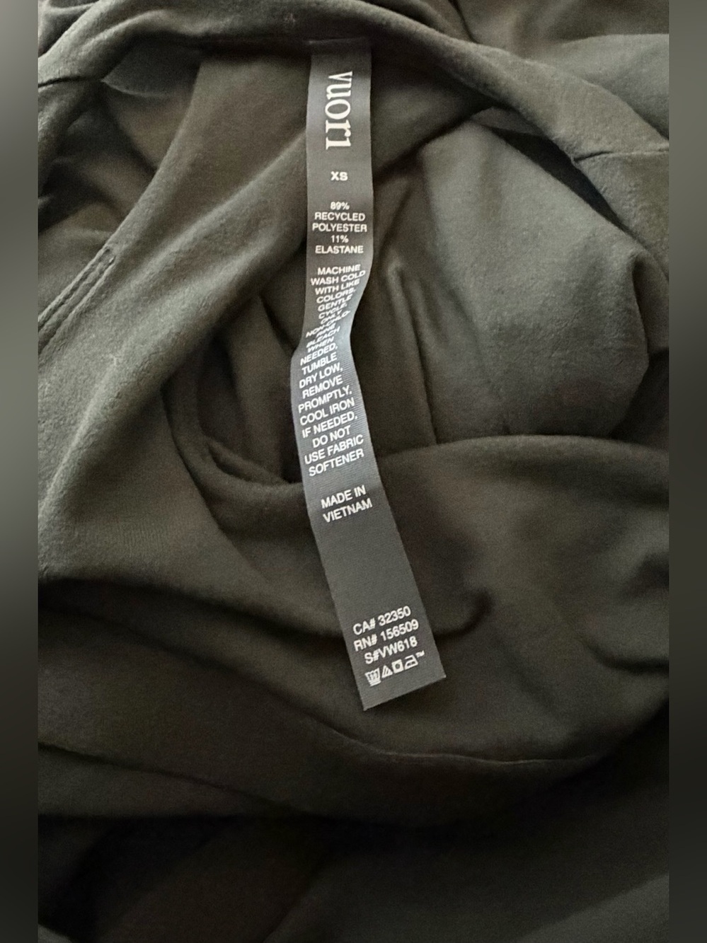 VUORI Dress Olive Green - Picture 6 of 6